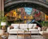 Venetian Canal Twilight Arch Wall Mural 5