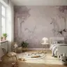 Enchanted Unicorn Forest Watercolor Wall Mural 1