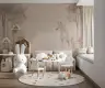 Dreamy Unicorns in Misty Forest Wall Mural 1