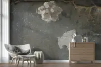 Urban Distressed Concrete Texture Wall Mural