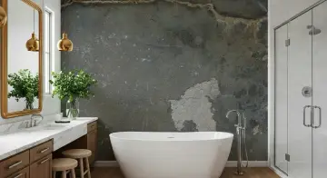 Urban Distressed Concrete Texture Wall Mural