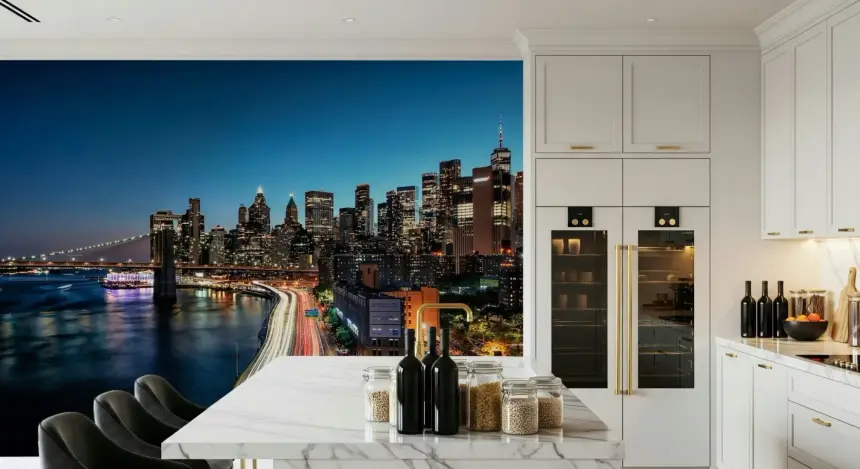 Urban Pulse Wall Mural