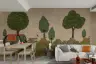 Jungle Safari Animals Wall Mural 1