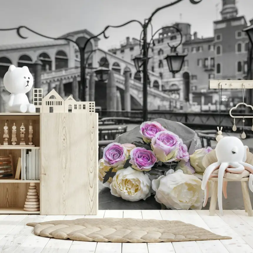 Venetian Blooms Wall Mural