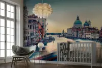 Historic Venice Grand Canal Cityscape Wall Mural