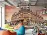 Leeds City Markets Architectural Wall Mural 2