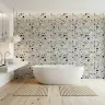 Contemporary Multicolour Terrazzo Wall Mural 1