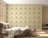Mid-Century Atomic Cats and Desert Elements Wallpaper 1