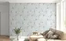 Playful Chinoiserie Monkeys & Cherry Blossom Wallpaper 3