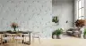 Playful Chinoiserie Monkeys & Cherry Blossom Wallpaper 1