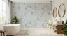 Playful Chinoiserie Monkeys & Cherry Blossom Wallpaper 4