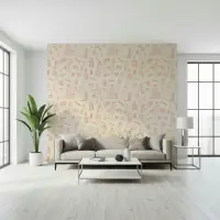 Wanderlust Vintage Travel Pattern Wallpaper