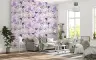 Watercolor Lavender Floral Bloom Wallpaper 1