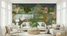Enchanting Vrindavan Leela Garden Wall Mural 2