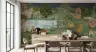 Enchanting Vrindavan Leela Garden Wall Mural 3