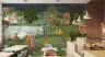 Enchanting Vrindavan Leela Garden Wall Mural 4