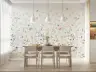 Delicate Watercolor Floral Meadow Wall Mural 5