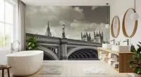 London Westminster Bridge Cityscape Wall Mural