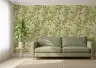Whimsical Monkey & Grapevine Chinoiserie Wallpaper 3