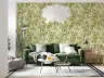 Whimsical Monkey & Grapevine Chinoiserie Wallpaper 1
