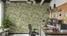 Chinoiserie Monkey & Pink Floral Vine Wallpaper 4