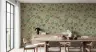 Chinoiserie Monkey & Pink Floral Vine Wallpaper 5