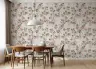 Whimsical Monkey Floral Vine Wallpaper 3