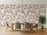 Whimsical Monkey Floral Vine Wallpaper 5