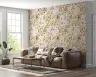Whimsical Monkey Vineyard Pink Wallpaper 3