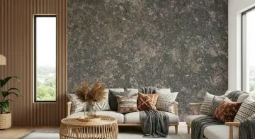 Mottled Pink Grey Stone Texture Wall Mural