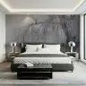 Misty Cherry Blossom Tree Wall Mural 2