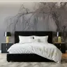 Misty Cherry Blossom Tree Wall Mural 5