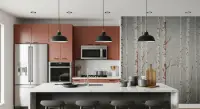 Serene Birch Forest Wall Mural