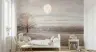 Misty Winter Morning Tree Landscape Wall Mural 5