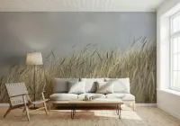 Coastal Dune Grass Landscape Wall Mural