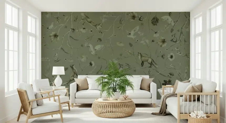 Woodland Whisper Wall Mural