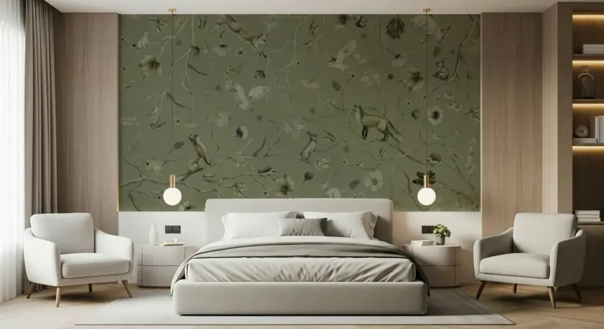 Woodland Whisper Wall Mural