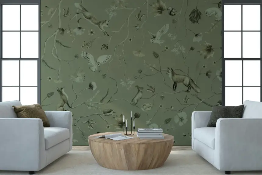Woodland Whisper Wall Mural