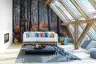 Autumn Woodland Forest Wall Mural 2