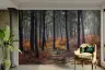 Autumn Woodland Forest Wall Mural 4