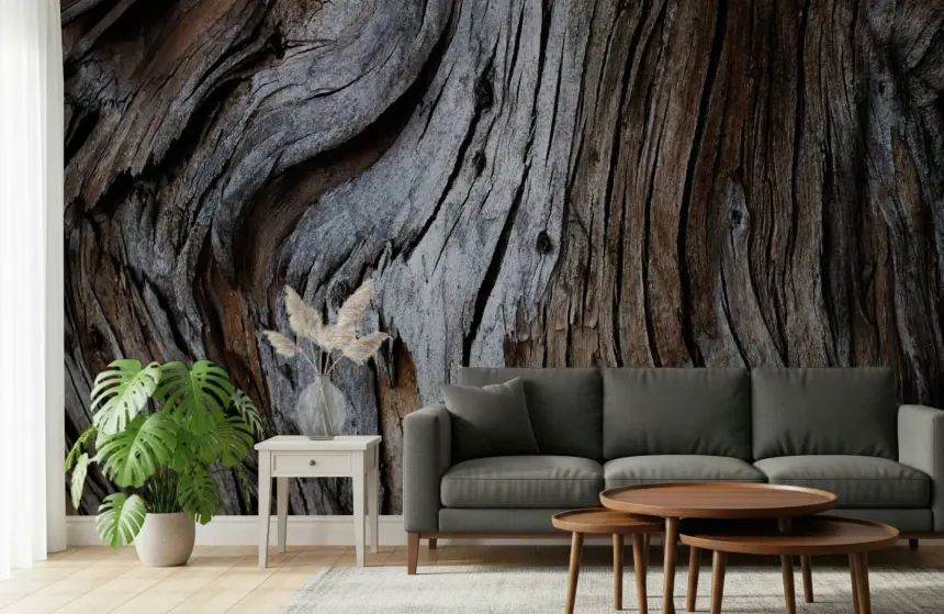 Worn Timber Wall Mural -2226210
