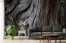 Rustic Weathered Tree Bark Texture Wall Mural 3