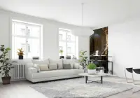 Serene Buddha Meditation Earthy Tones Wall Mural