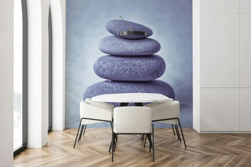 Zen Stone Stack Wall Mural