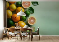 Citrus Fruit Wall Mural