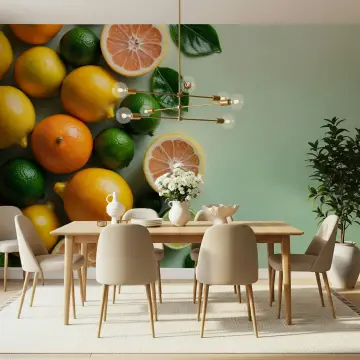 Citrus Fruit Wall Mural