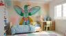Vibrant Hummingbird Design Children's Wall Mural 7