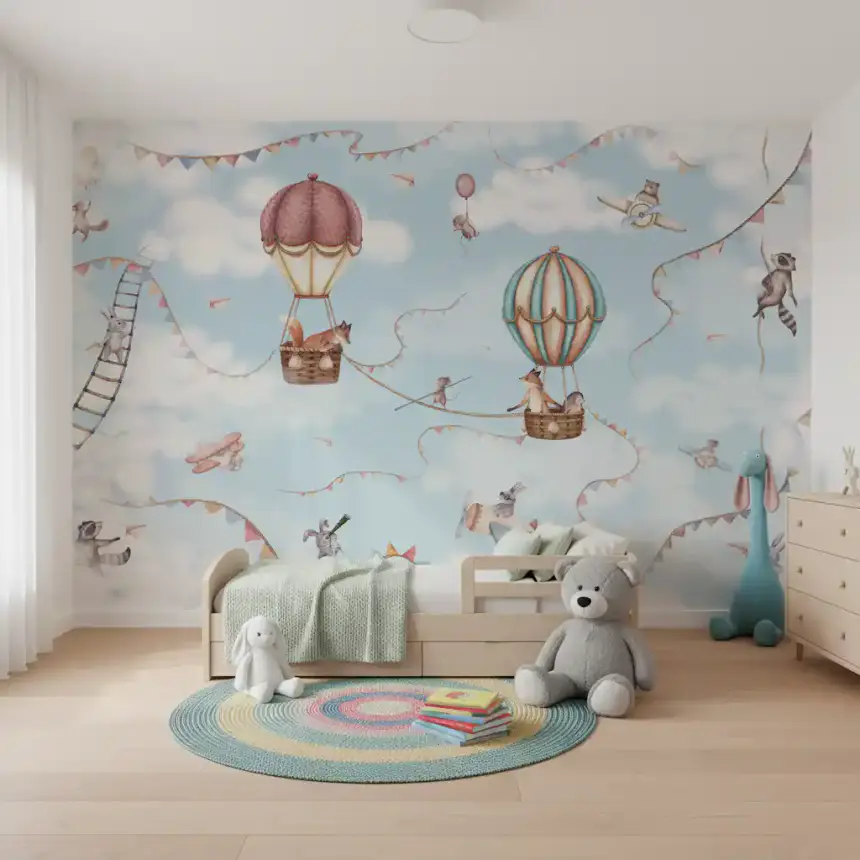 Aviation Adventure Wall Mural