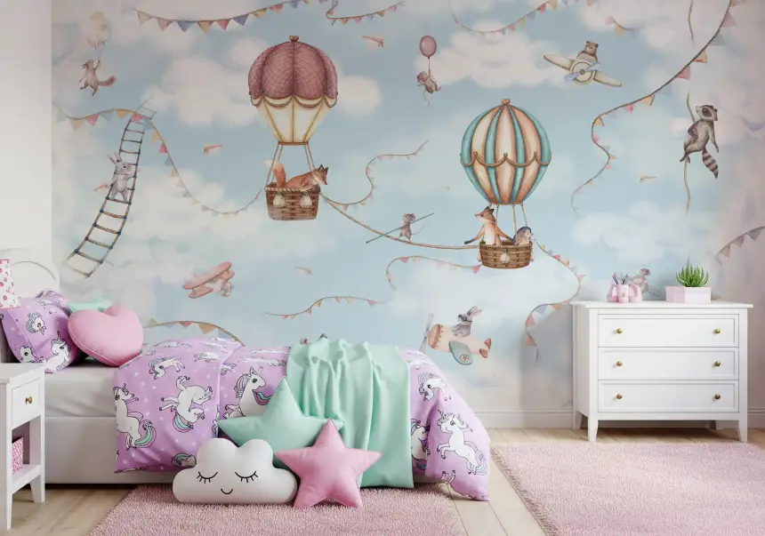 Aviation Adventure Wall Mural