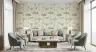 Hand-Drawn Botanical Mushroom Pattern Wallpaper 6